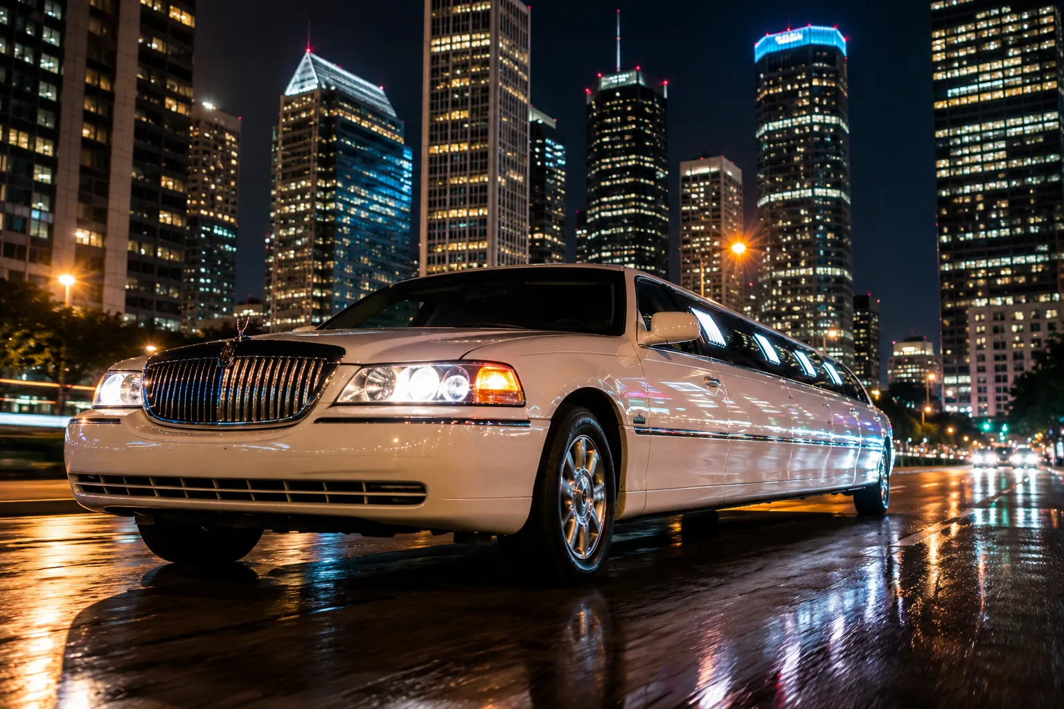 Houston chauffeur service MG Luxury Limo luxury SUV stretch limousine wedding airport corporate event Texas