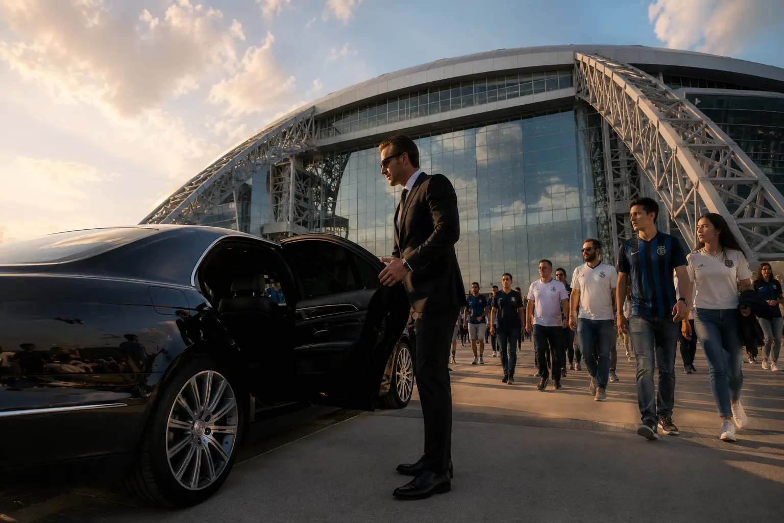 Luxury Chauffeur Service — FIFA World Cup 2026 Houston & Dallas luxury chauffeur service FIFA World Cup 2026 match-day transportation NRG Stadium Houston AT&T Stadium Dallas