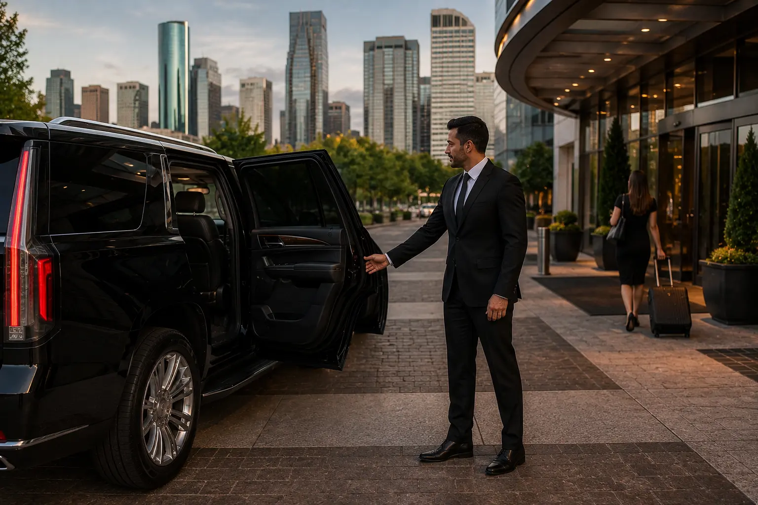 Professional Chauffeur Service Houston — MG Luxury Limo Sedan & SUV Professional chauffeur service Houston MG Luxury Limo luxury sedan SUV