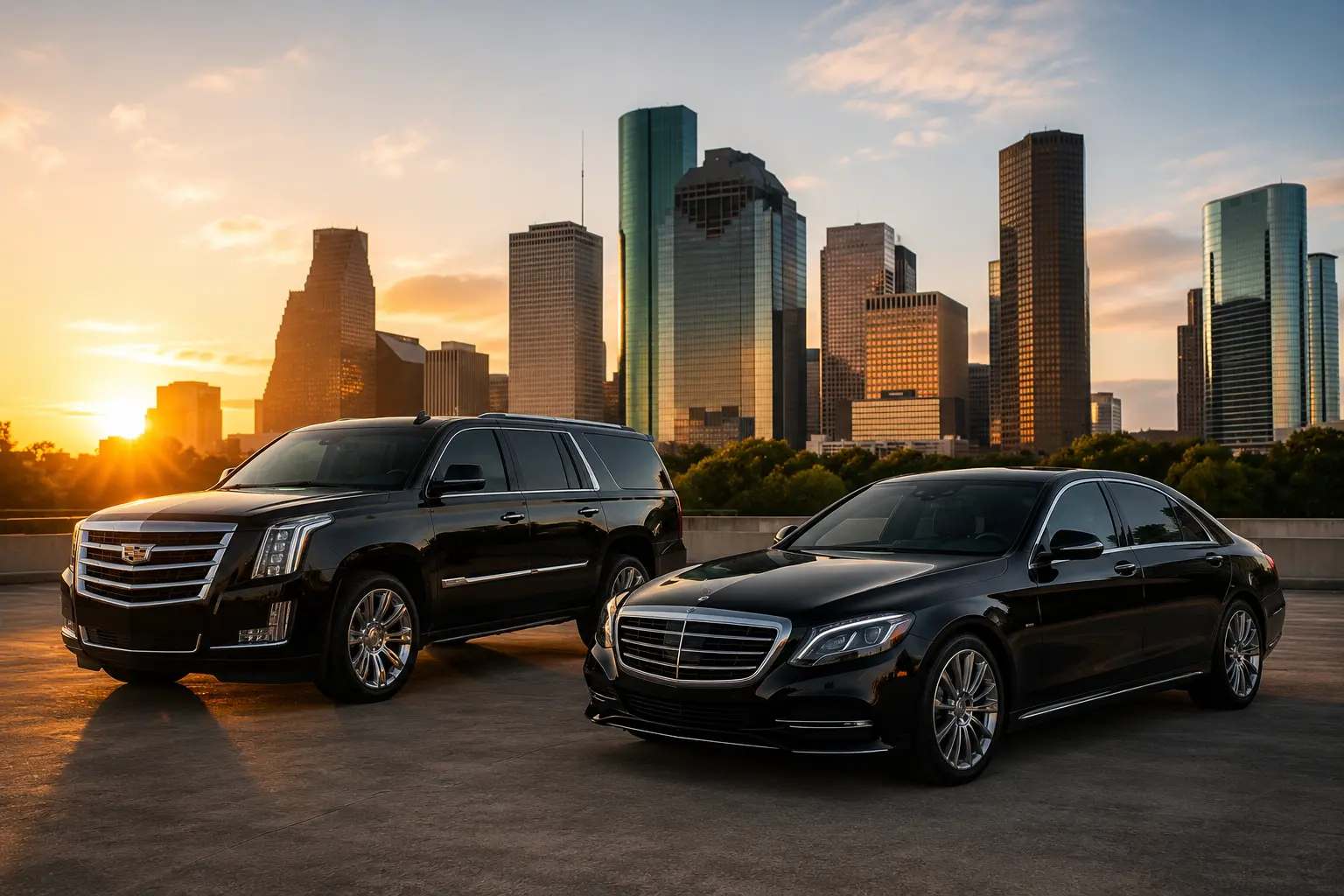 Houston Luxury Car Service — MG Luxury Limo Sedan & SUV Houston luxury car service MG Luxury Limo sedan SUV