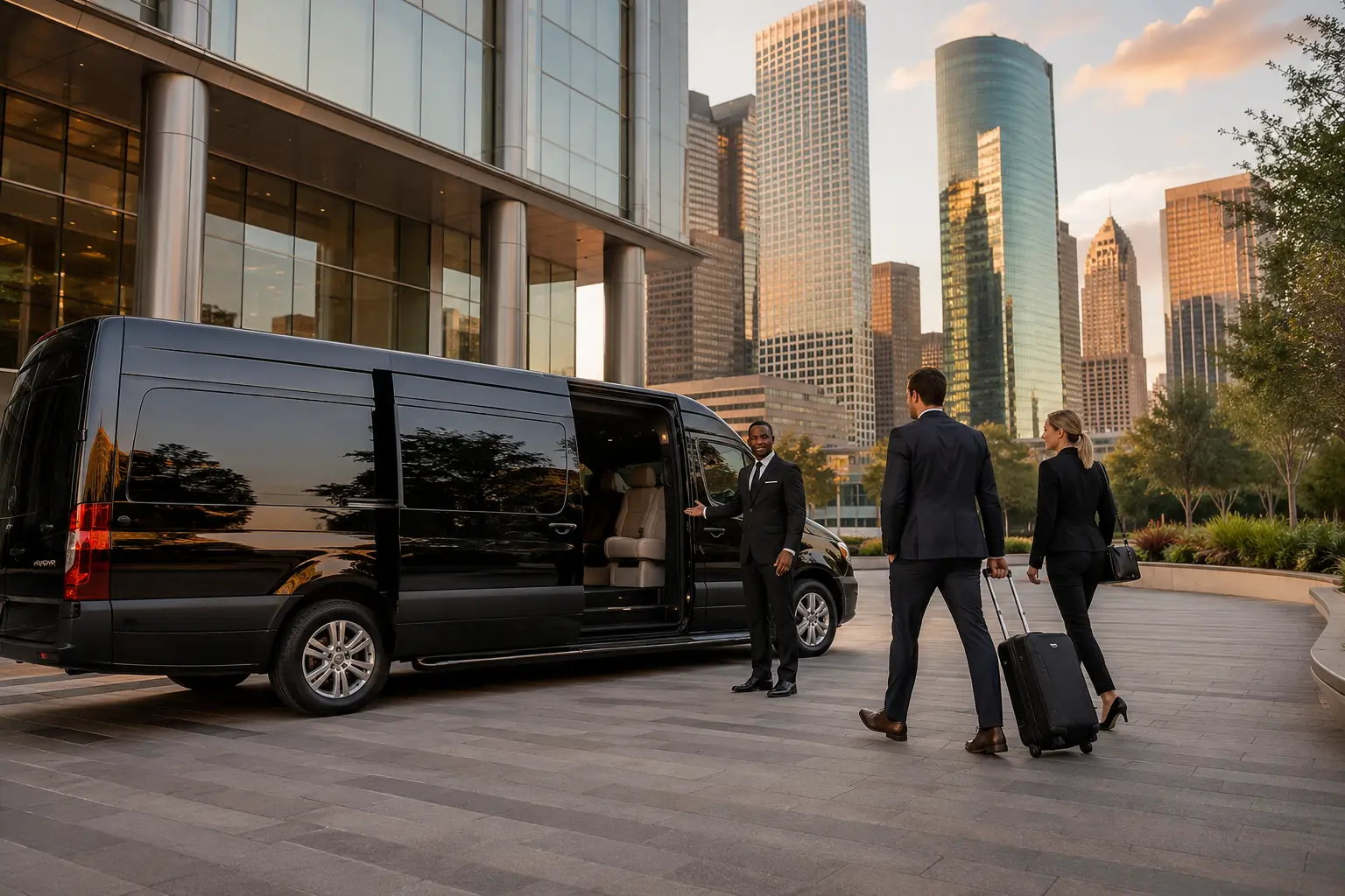 Sprinter Van Rental Houston — MG Luxury Limo Chauffeur Downtown Sprinter Van Rental Houston MG Luxury Limo chauffeur downtown