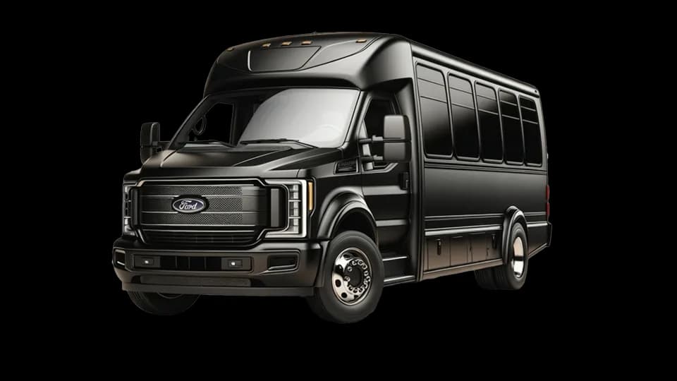 Black party bus