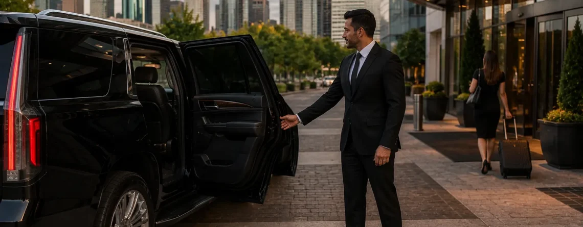 Professional chauffeur service Houston MG Luxury Limo luxury sedan SUV