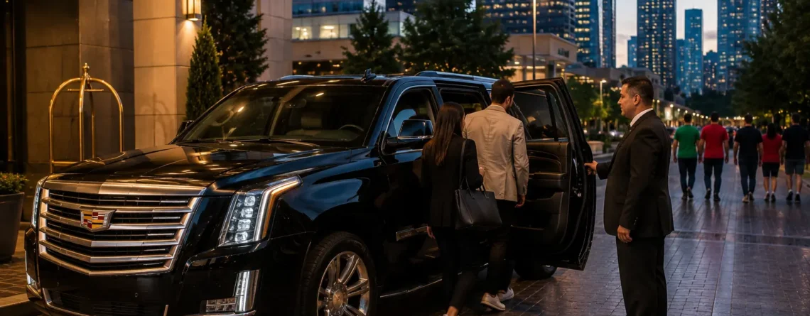 Luxury private transportation Houston MG Luxury Limo World Cup ride