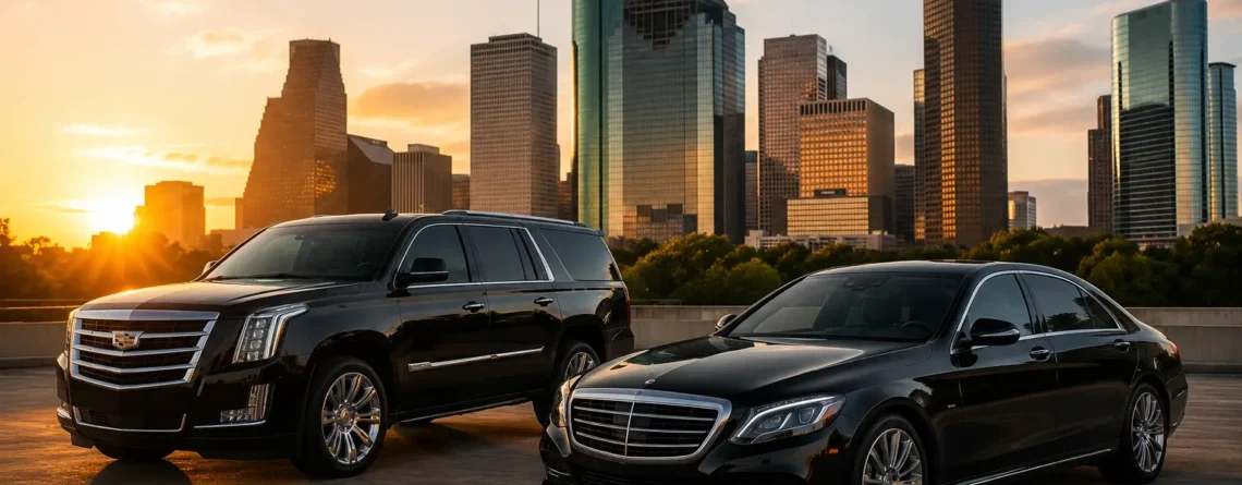 Houston luxury car service MG Luxury Limo sedan SUV